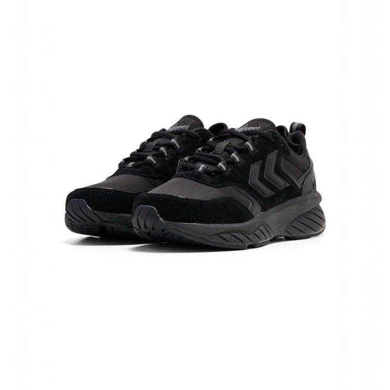 Hummel Marathona Reach Lx Tonal Rib Sneakers Herren Schwarz | 118761-688