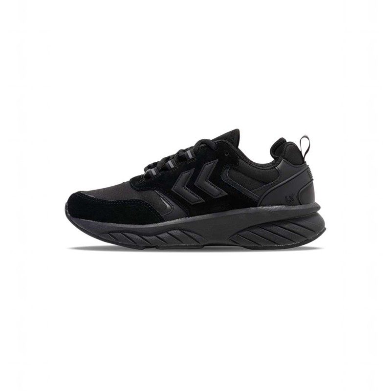 Hummel Marathona Reach Lx Tonal Rib Sneakers Herren Schwarz | 118761-688
