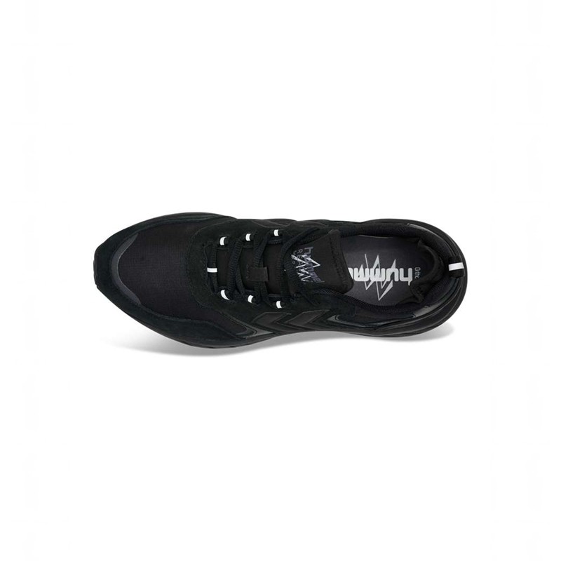 Hummel Marathona Reach Lx Tonal Rib Sneakers Herren Schwarz | 077324-181