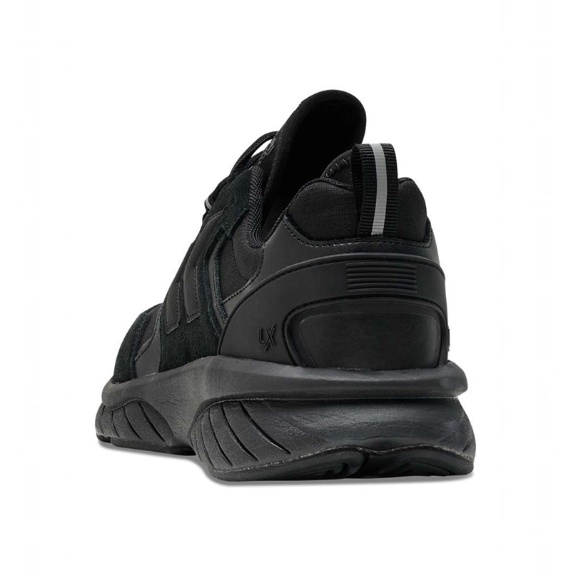 Hummel Marathona Reach Lx Tonal Rib Sneakers Herren Schwarz | 077324-181