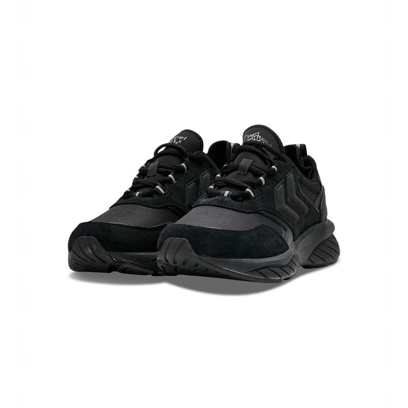 Hummel Marathona Reach Lx Tonal Rib Sneakers Herren Schwarz | 077324-181