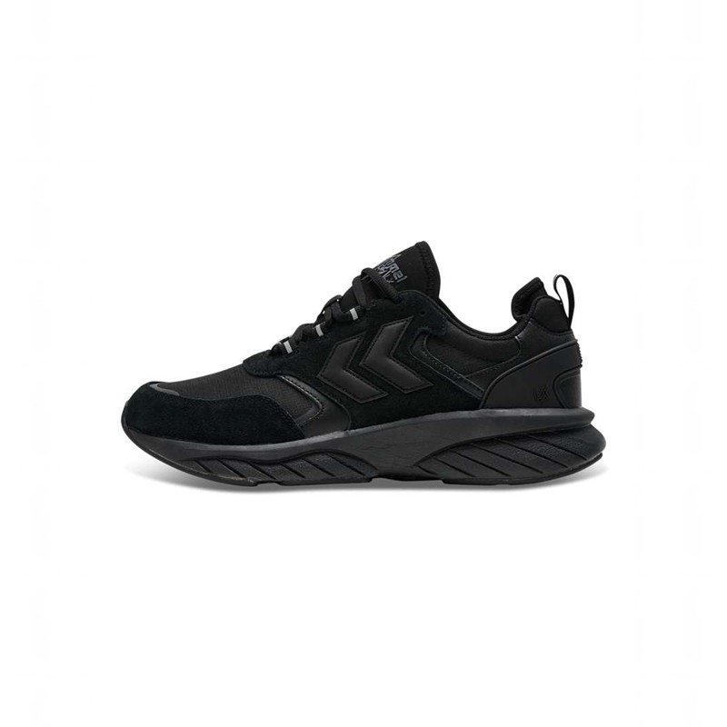 Hummel Marathona Reach Lx Tonal Rib Sneakers Herren Schwarz | 077324-181