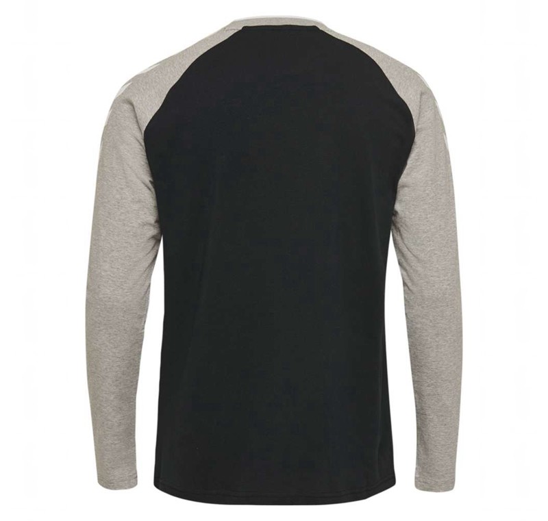 Hummel Mark L/S T-shirts Herren Schwarz | 732521-281