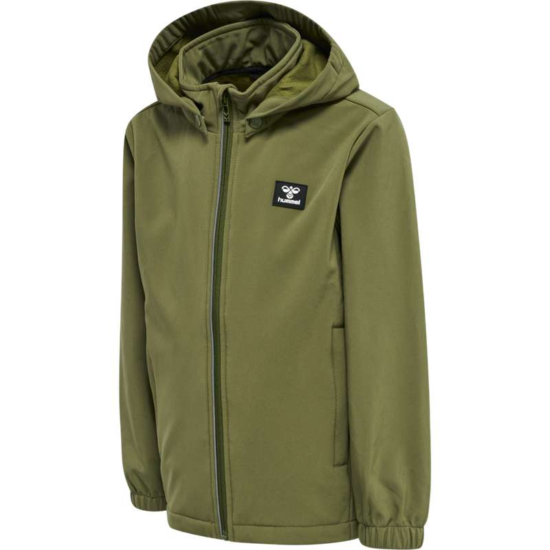Hummel Mars Softshell Jacken Kinder Olivgrün | 782332-991