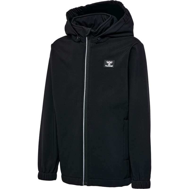 Hummel Mars Softshell Regenjacken Kinder Schwarz | 377521-652