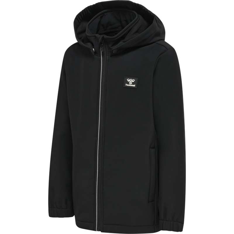 Hummel Mars Softshell Regenjacken Kinder Schwarz | 377521-652