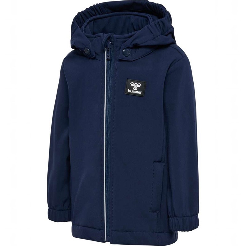 Hummel Mars Tex Mini Softshell Jacken Kinder Schwarz | 074270-315