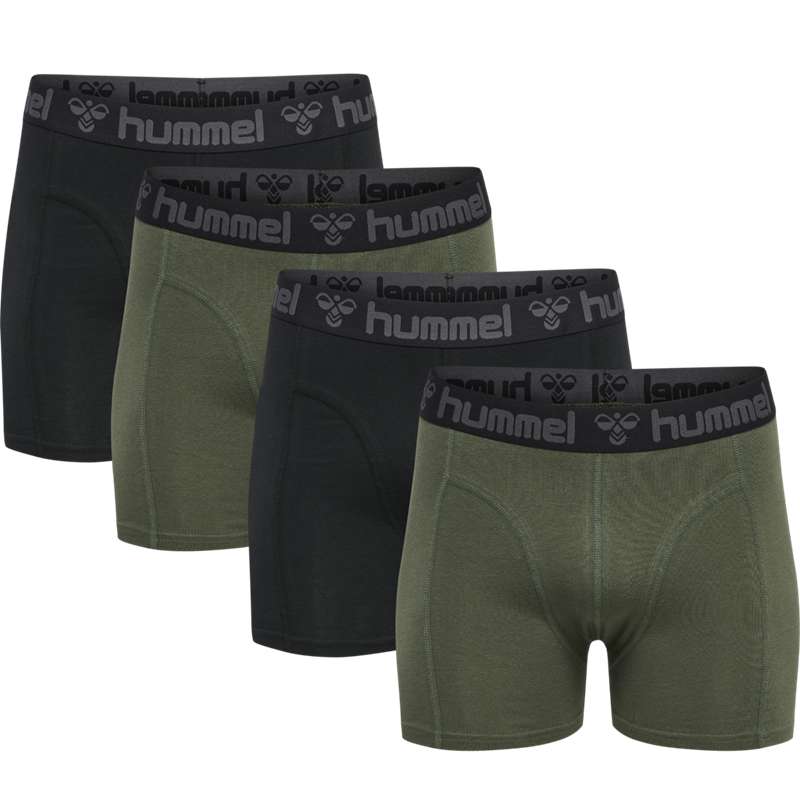 Hummel Marston 4-pack Boxer Herren Schwarz | 067709-870