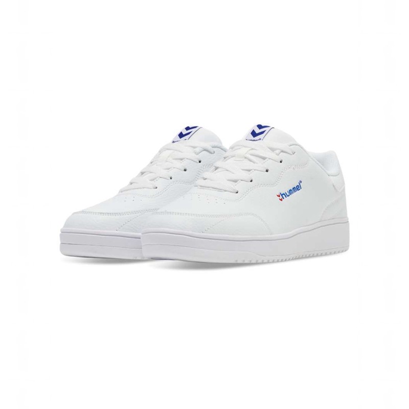 Hummel Match Point Sneakers Herren Weiß | 547237-046