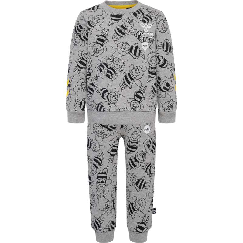 Hummel Maya Aop Crewsuit Sportbekleidung Kinder Grau | 140642-948