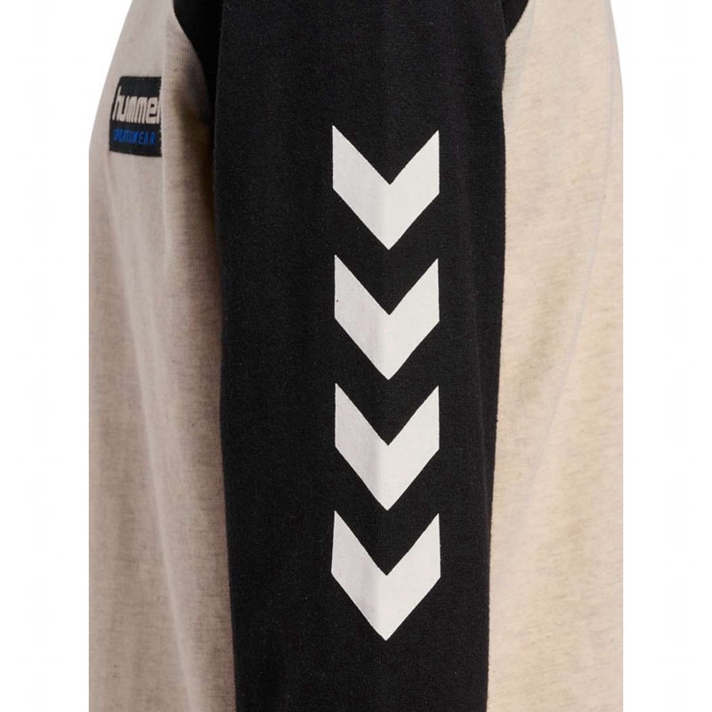 Hummel Melvin L/S T-shirts Kinder Schwarz | 182097-168