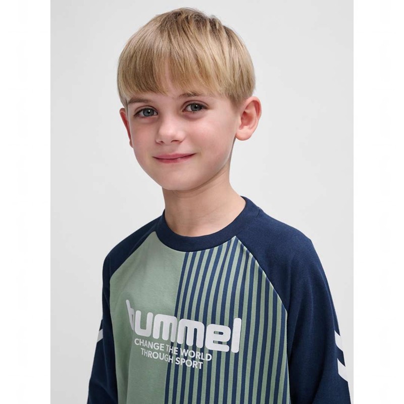 Hummel Mexi L/S Sportschuhe Kinder Grün | 152977-119
