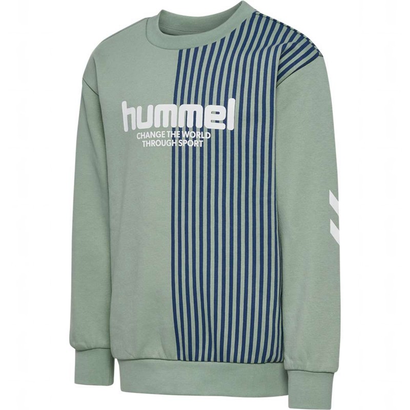 Hummel Mexi Sweatshirt Sweatshirts Kinder Grün | 762280-496