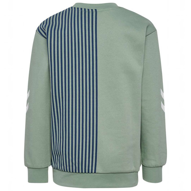 Hummel Mexi Sweatshirt Sweatshirts Kinder Grün | 762280-496