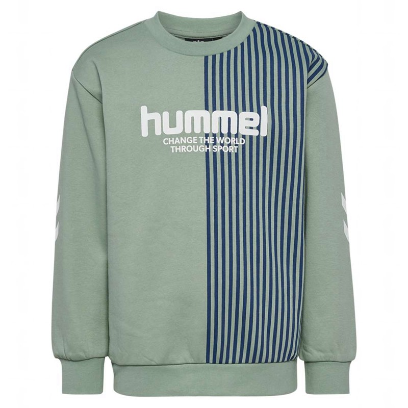 Hummel Mexi Sweatshirt Sweatshirts Kinder Grün | 762280-496