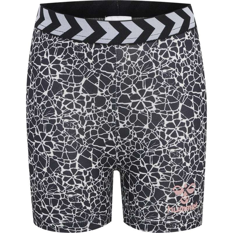 Hummel Mimmi Tight Kurze Hose Kinder Schwarz | 143922-353