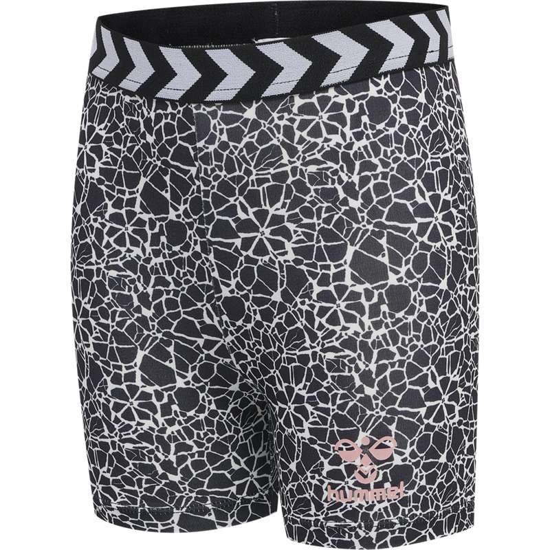 Hummel Mimmi Tight Kurze Hose Kinder Schwarz | 143922-353