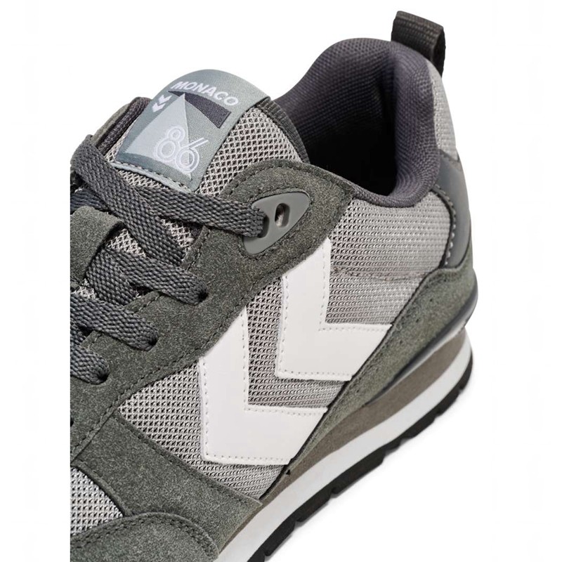 Hummel Monaco 86 Sneakers Herren Grau | 703910-330