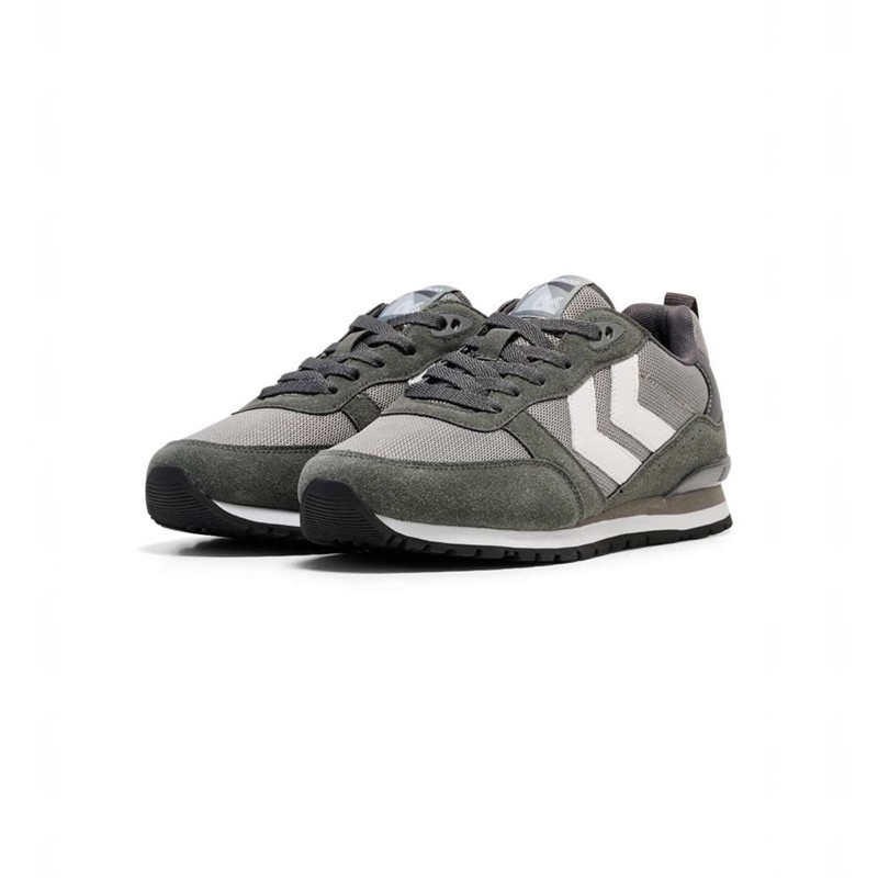 Hummel Monaco 86 Sneakers Herren Grau | 703910-330