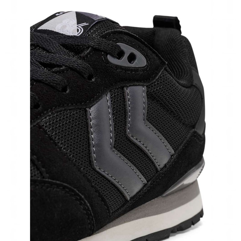 Hummel Monaco 86 Sneakers Herren Schwarz | 479008-130