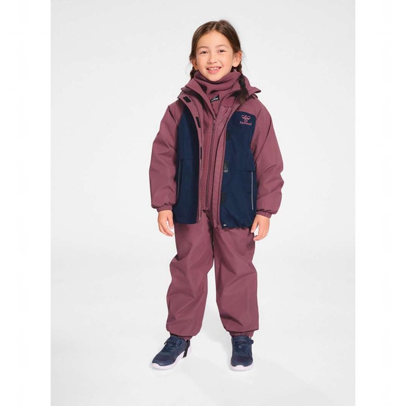 Hummel Monsun Tex Shell Sweatshirts Kinder Rosa | 575856-511