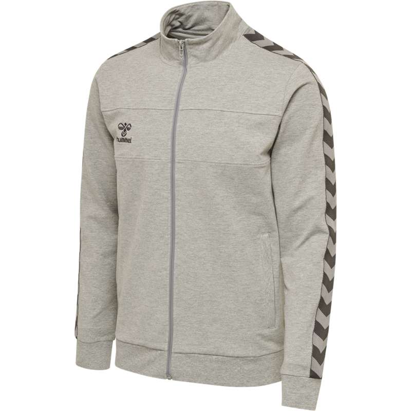 Hummel Move Classic Zip Sweatshirts Kinder Grau | 211253-765