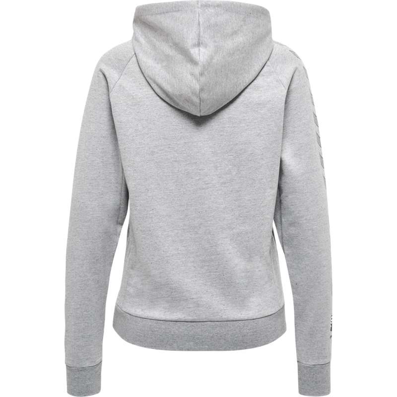 Hummel Move Grid Cotton Hoodie Damen Grau | 302435-348
