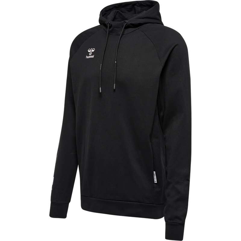 Hummel Move Grid Cotton Hoodie Herren Schwarz | 847932-663