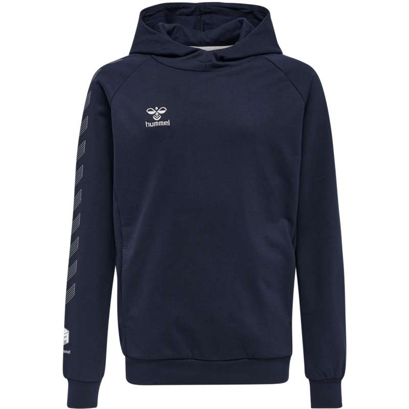 Hummel Move Grid Cotton Hoodie Kinder Navy | 045729-163