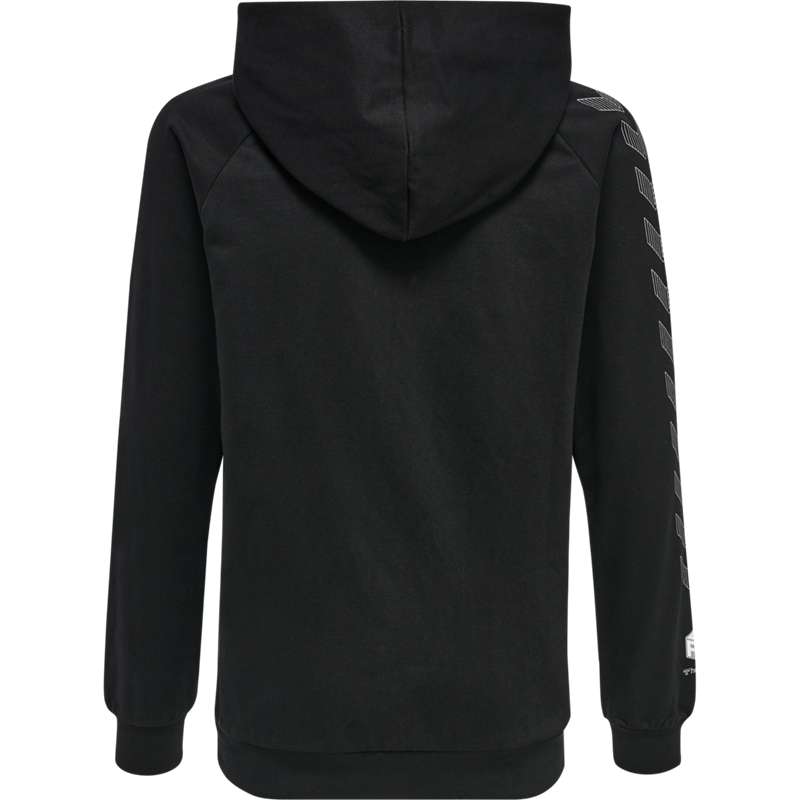 Hummel Move Grid Cotton Hoodie Kinder Schwarz | 767941-392