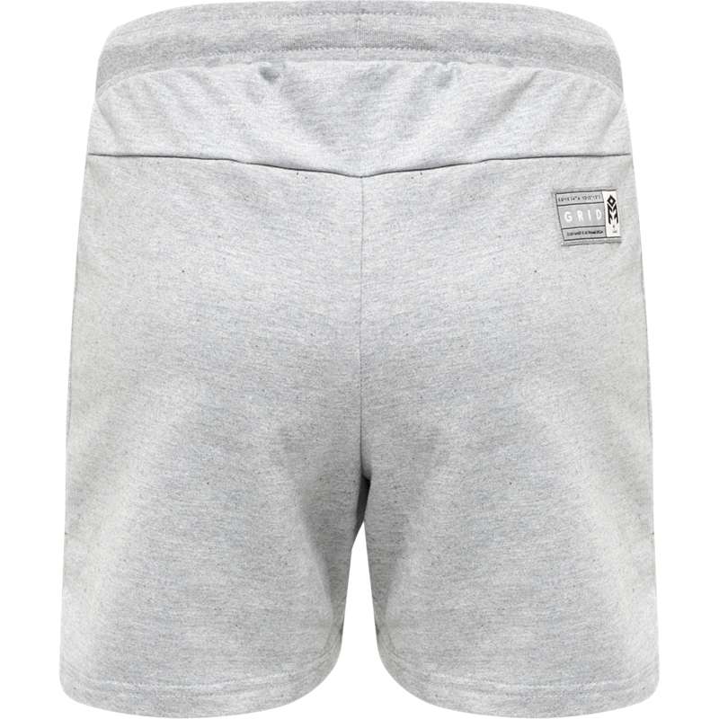 Hummel Move Grid Cotton Kurze Hose Damen Grau | 709029-378