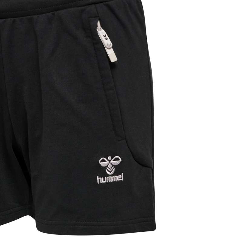Hummel Move Grid Cotton Kurze Hose Damen Schwarz | 987944-949