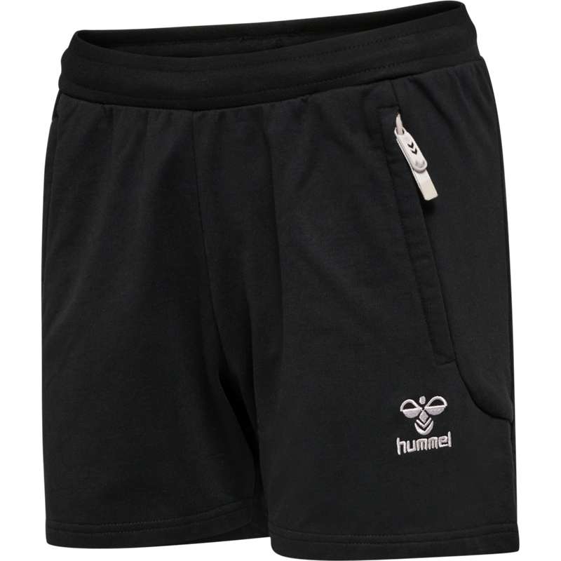Hummel Move Grid Cotton Kurze Hose Damen Schwarz | 987944-949