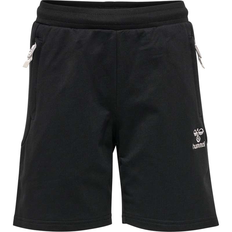 Hummel Move Grid Cotton Kurze Hose Kinder Schwarz | 193712-558