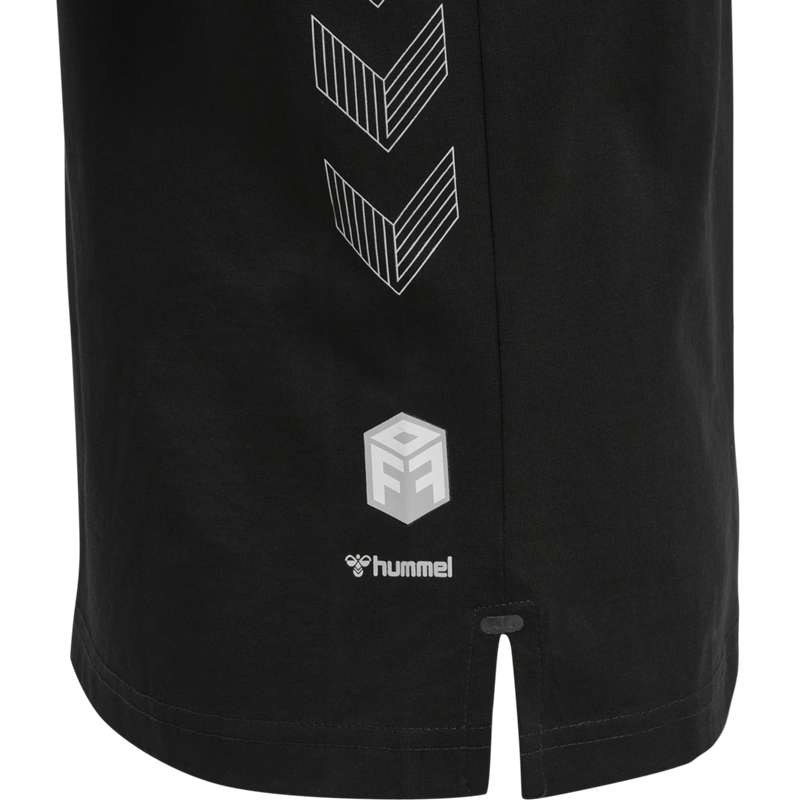 Hummel Move Grid Cotton S/S Kid T-shirts Kinder Schwarz | 243856-788