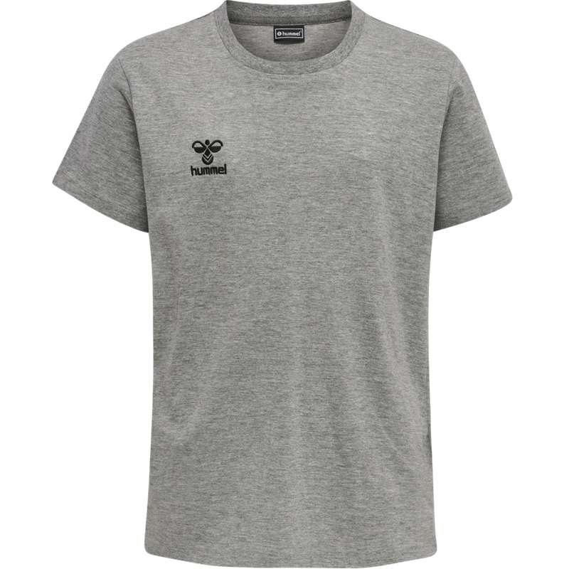 Hummel Move Grid Cotton S/S Kid T-shirts Kinder Grau | 669017-351