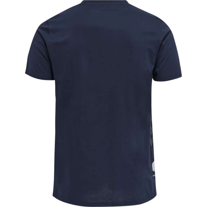 Hummel Move Grid Cotton S/S T-shirts Herren Navy | 593716-565