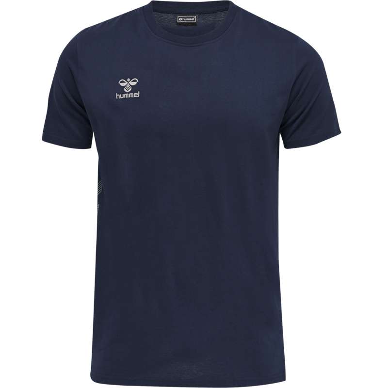 Hummel Move Grid Cotton S/S T-shirts Herren Navy | 593716-565