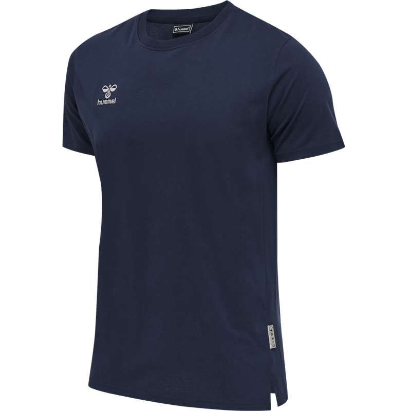 Hummel Move Grid Cotton S/S T-shirts Herren Navy | 593716-565