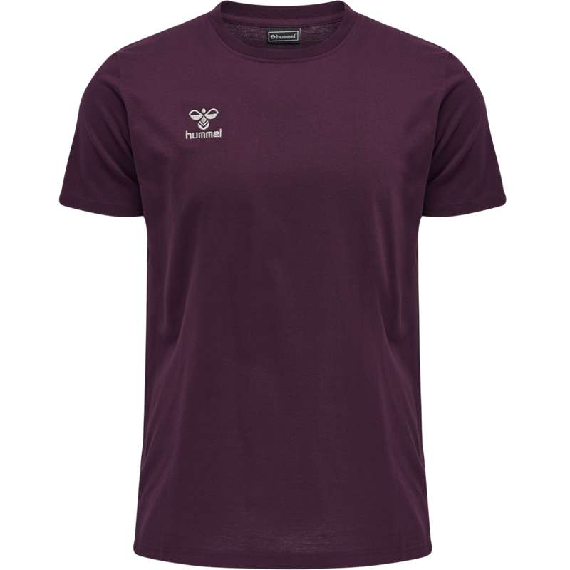 Hummel Move Grid Cotton S/S T-shirts Herren Bordeaux | 122797-299