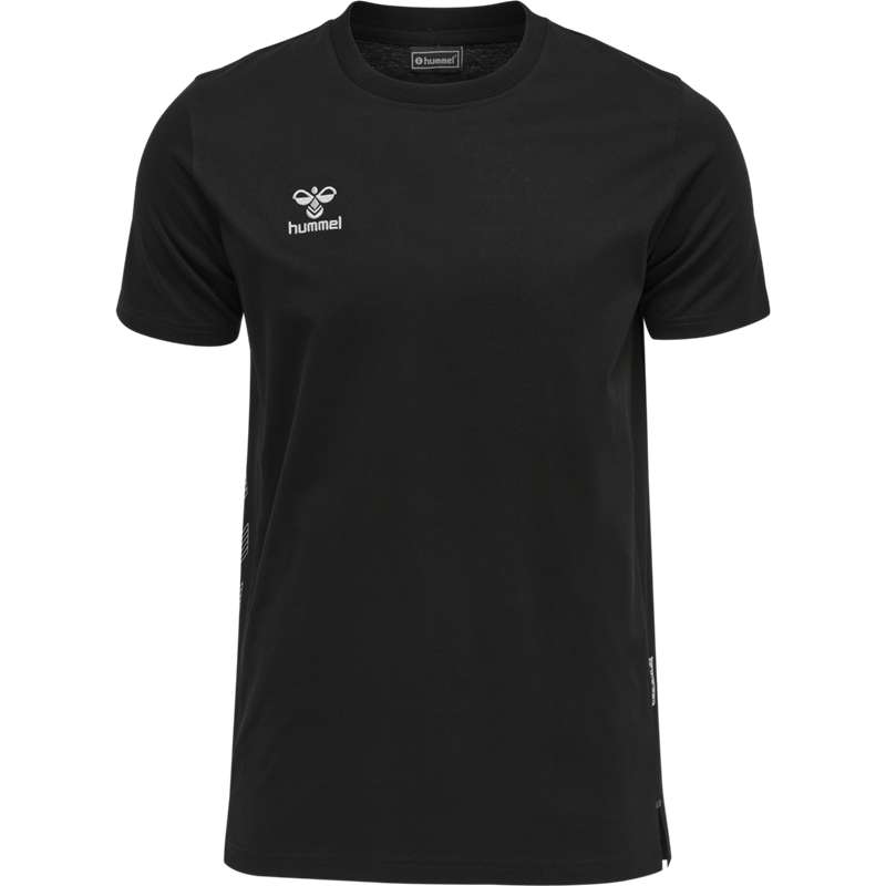 Hummel Move Grid Cotton S/S T-shirts Herren Schwarz | 003441-288