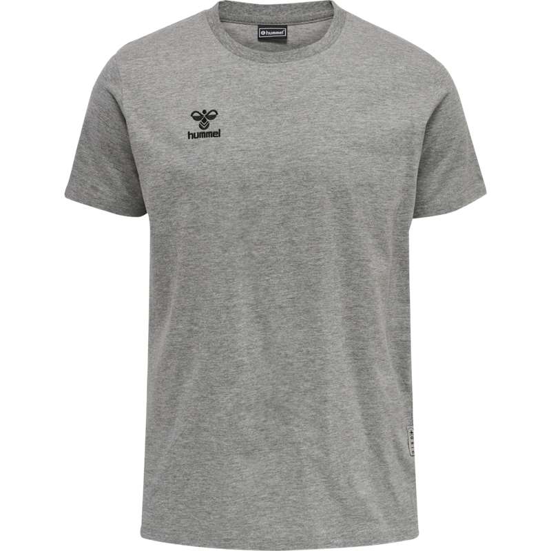Hummel Move Grid Cotton S/S T-shirts Herren Grau | 467304-709