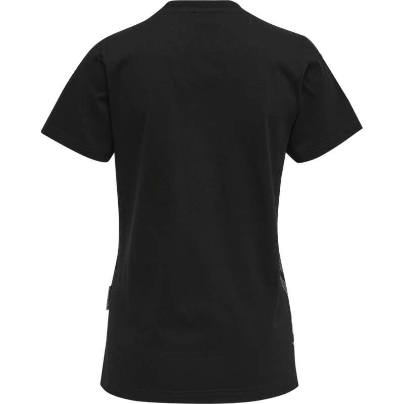 Hummel Move Grid Cotton S/S Wom T-shirts Damen Schwarz | 408087-138