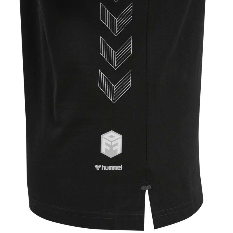 Hummel Move Grid Cotton S/S Wom T-shirts Damen Schwarz | 408087-138