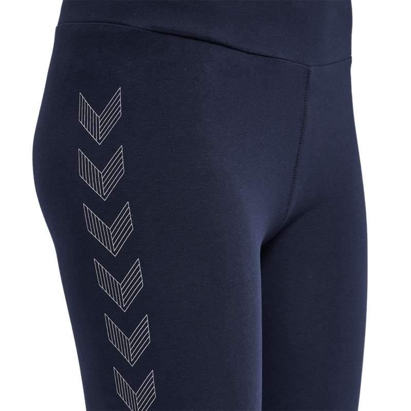 Hummel Move Grid Cotton Strumpfhose Damen Navy | 635066-304