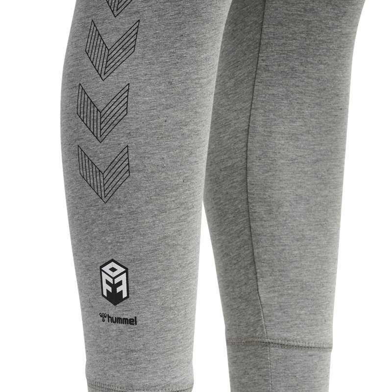 Hummel Move Grid Cotton Strumpfhose Damen Grau | 079109-920
