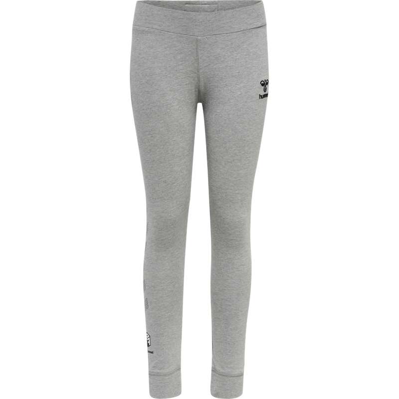 Hummel Move Grid Cotton Strumpfhose Kinder Grau | 812720-630