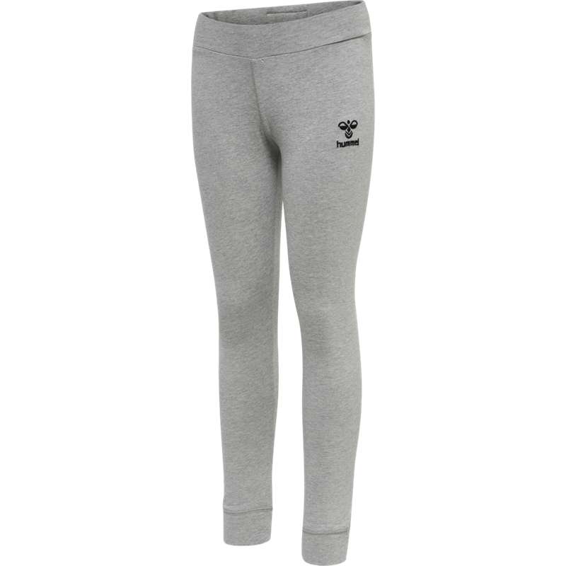 Hummel Move Grid Cotton Strumpfhose Kinder Grau | 812720-630