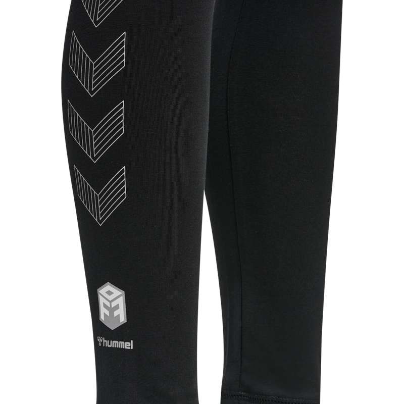 Hummel Move Grid Cotton Strumpfhose Kinder Schwarz | 460771-283