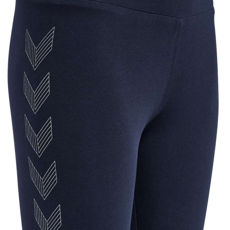 Hummel Move Grid Cotton Strumpfhose Kinder Navy | 611251-573